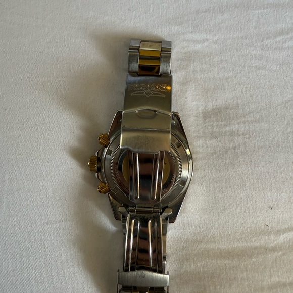 Invicta Speedway Gold and Deep Blue Chronograph - Picture 2 of 5